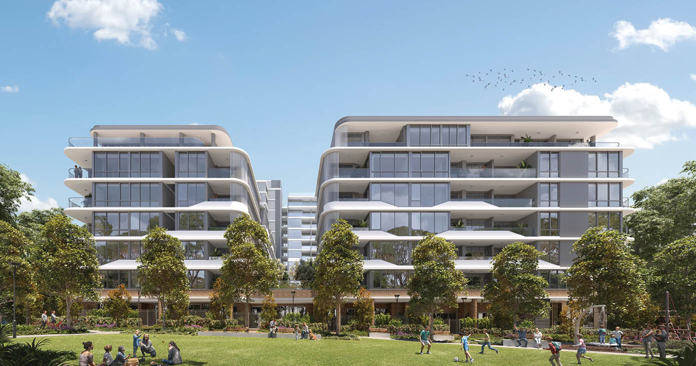 A large building with many windows and balconies is surrounded by trees. AI generated content